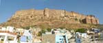 Jodhpur: The Meherangarh fort, the XV<sup>th</sup> c.