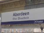 Aberdeen: The train station