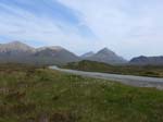 The Cuillin mountains