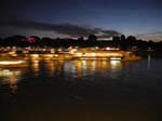Le ciel du soir sur le Danube
