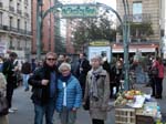 Le metro � Parmentier: on attend ...