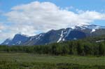 Sarektj�kk�, Sveriges 2a fj�ll, 2090 meter