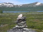 Ett r�se markerar leden
