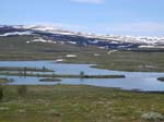 Fj�llandskap: Den lilla sj�n Ts�gahavrre