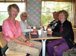 Restaurangvagnen: Robban, Ghislaine, Robert och Anne