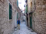 Une vieille ville pleine de petites ruelles
