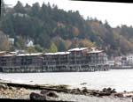 The dock where Stina lives
