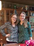 Stina and Sarah: their two daughters