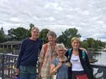 Sur le pont de Djurg�rden