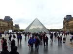 The Pyramid: The entrance to the Louvre