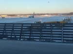 D�part d'Arlanda, il fait -12�