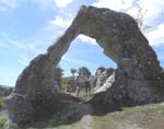 Gotland: les �raukar� � Lergrav