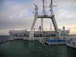Sur le pont, la salle de pilotage