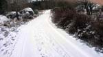 The road from the house