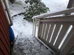 Rain has cleared away the snow