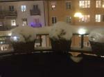 The Christmas lights snowed in
