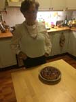 Ghislaine and her Tarte Tatin