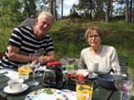 Bj�rn och Eva p� bes�k