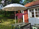 Trop chaud, on ach�te un parasol