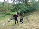 Travail au jardin