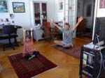 Gym le matin avec Sofia
