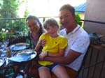 Liv avec Michela et Stephano