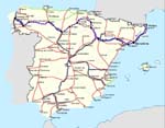 13h en train vers <i>Saint-Jacques  de Compostelle</i>