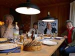Lunch: Ghislaine, Genevi�ve, Eva and Maryse