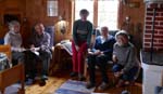 Ghislaine, Dag, Genevi�ve, Eva and Maryse