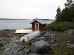 The wood fired sauna