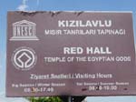 The temple of the Egyptian Gods ...