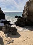 The end of the beach