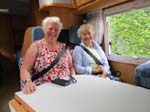 Not so bad in their camping car !