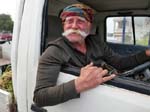 A talkative truck driver !