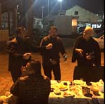 ... later everyone joined in !