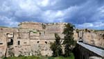 We walk along the ramparts ...