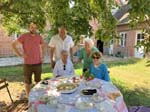 <i>Marcilly-en-Gaut:</i> At Marie-France's with Dan, Karl-Erik and Elisabeth