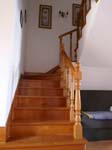 L'escalier vers les chambres