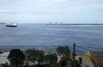 The port at <i>Out�o Pen�nsula de Troia</i>