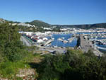 The harbor and Sesimbra far away ...