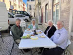 At <i>Isaias:</i> Good lunch with Karl-Erik and Elisabeth