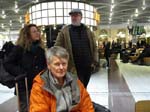 The train station in <i>Stockholm:</i> Louise, Rain and Marcel