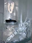 Room with an ice Candelabra ...