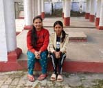 Sonali och Khushi