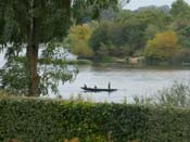 The first boat arrives ...