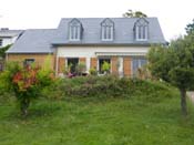 ... it passes in front of Vincent's and Corinne's home ...