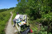 Lunch on the �Norwegian bench�