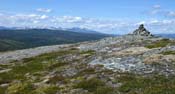 A cairn with a view ...