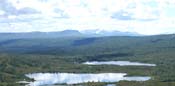 ... the lake below ...
