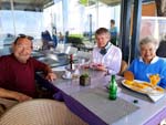 Pleasant lunch with <i>Jorge</i> ...